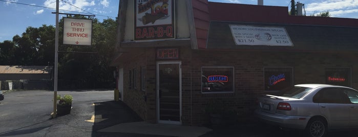 Hickory Log Bar-B-Q is one of Kansas City BBQ 🍖.