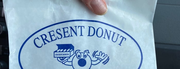 Cresent Donut is one of Bloomington must-haves.