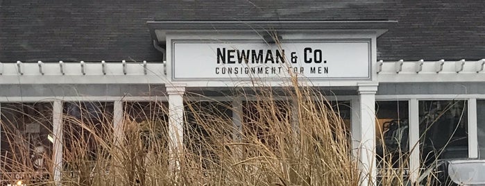 Newman & Co. Consignment is one of Lieux qui ont plu à Jared.