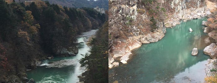 鬼怒楯岩大吊橋 is one of Japão.