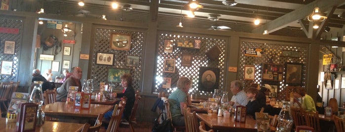 Cracker Barrel Old Country Store is one of places I want to dine at.