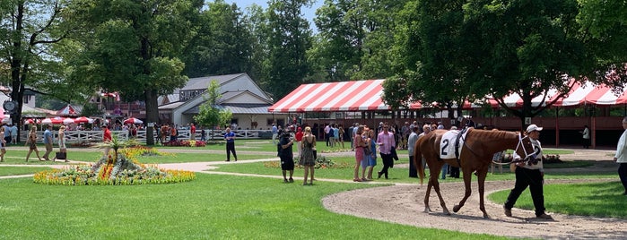 Saratoga Race Course Paddock Pass Booth is one of Lieux qui ont plu à Anthony.