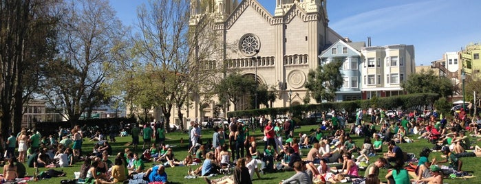 Washington Square Park is one of San Fran..