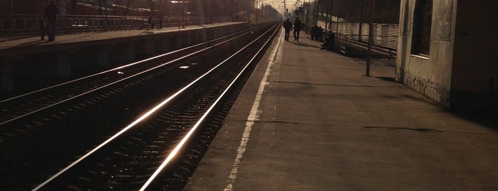 Ж/Д платформа Кучино is one of Путь в черное 2.
