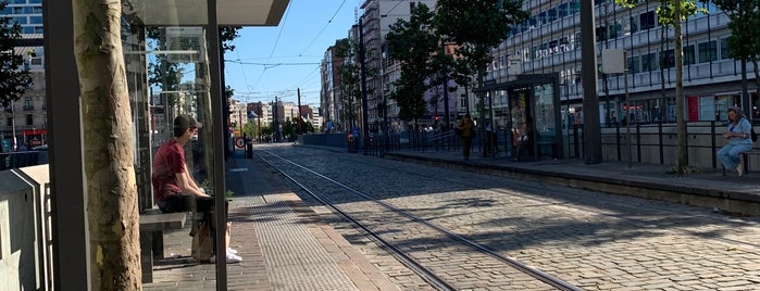 Tram 1 Zuid - P+R Luchtbal is one of Belgium / Antwerp / Tram / Line 1.