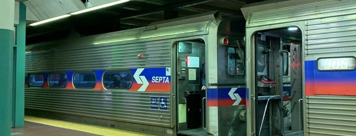 Track 1 is one of SEPTA Stops.