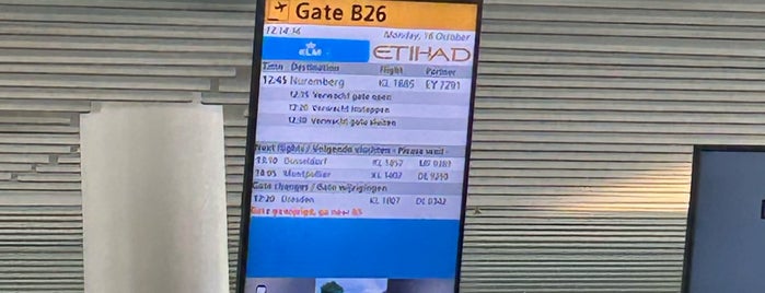 Gate B26 is one of Airports.