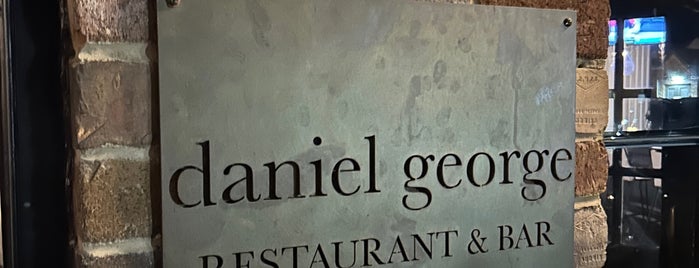 Daniel George is one of Top 10 restaurants when money is no object.
