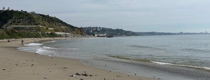 Topanga State Beach is one of LA.