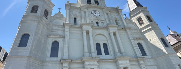 St. Louis Cathedral is one of New Orleans 🎷.