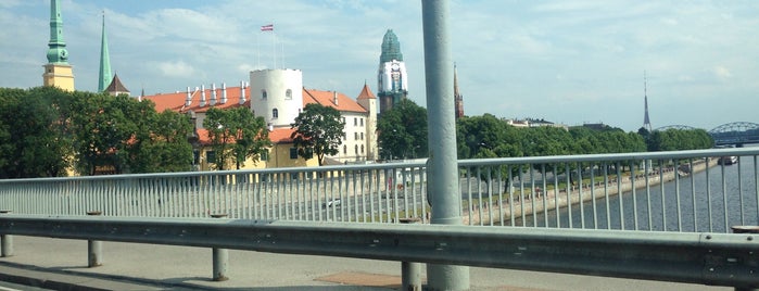 Vanšu-Brücke is one of Places to visit: Riga.