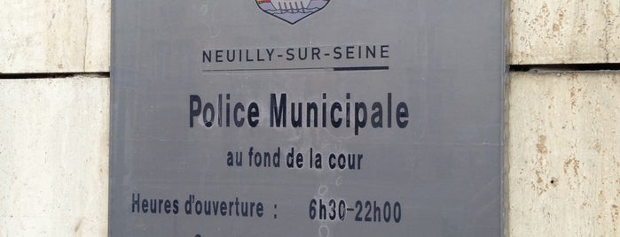 Police Municipale Neuilly is one of Neuilly in a nutshell.