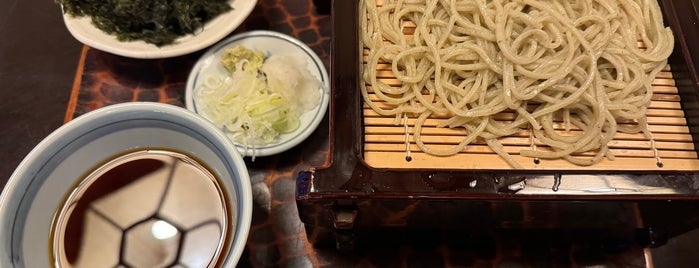 蕎麦処 多賀 is one of 蕎麦.