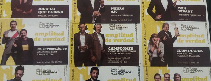 Radio Rivadavia is one of Lugares favoritos.