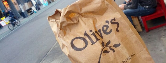 Olive's is one of NY food.