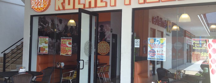 Rocket Pizza Co. is one of Tempat yang Disukai Jorge Octavio.