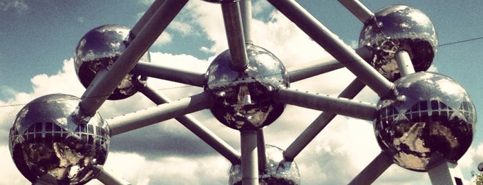 Atomium is one of Brusel.