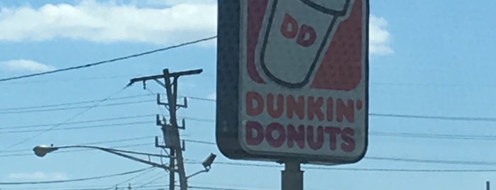 Dunkin' is one of I have been here:.