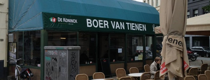 Boer Van Tienen is one of Popular bars in Antwerp.