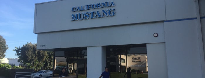 California Mustang Parts and Accessories is one of My places.