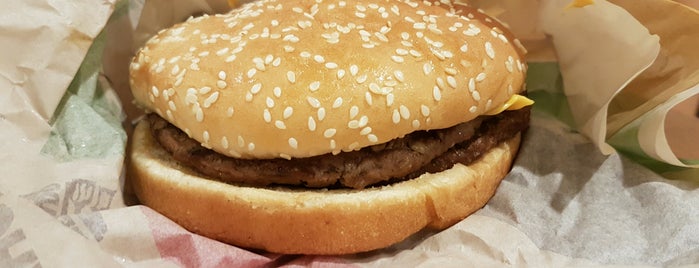 Burger King is one of favoritos.