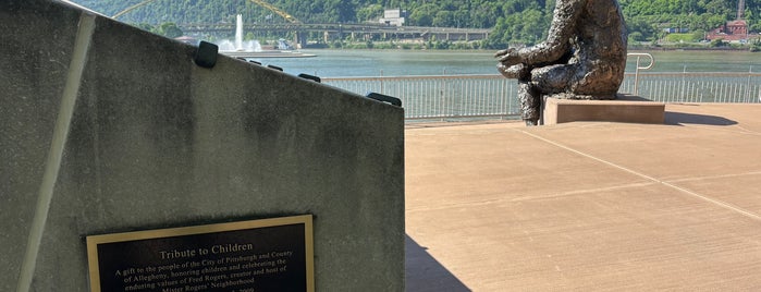 Mr. Rogers Memorial - Pittsburgh North Shore is one of PITT.