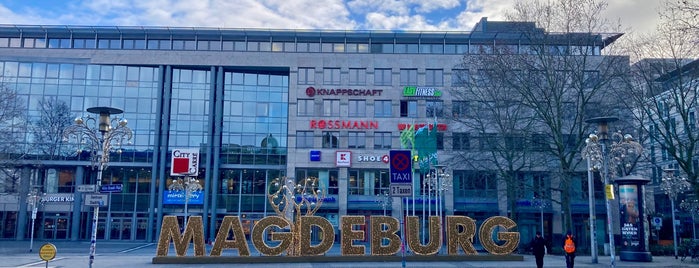 Magdeburg Hauptbahnhof is one of Official DB Bahnhöfe.