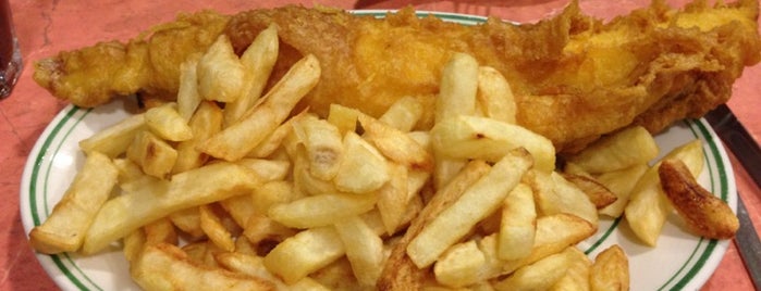 Masters Superfish is one of London : Fish&Chips.