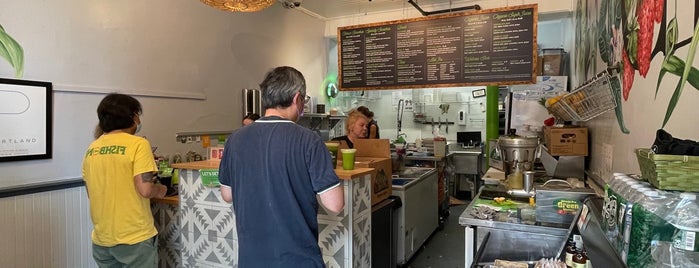 The Juicery is one of Portland ME.