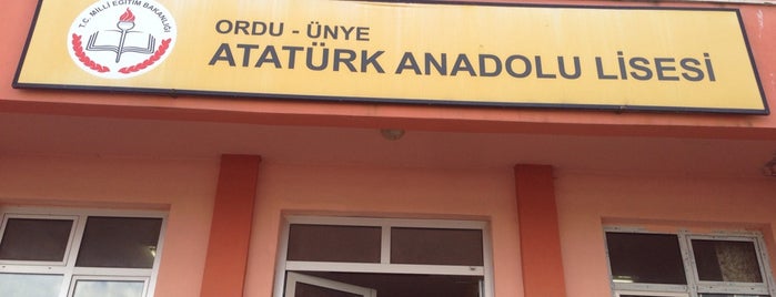Atatürk Anadolu Lisesi is one of Lugares favoritos de Elif.