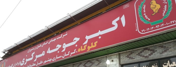 اکبر جوجه گلوگاه - شعبه مادر is one of رستوران‌های پیشنهادی‌ در همه‌جای ایران.