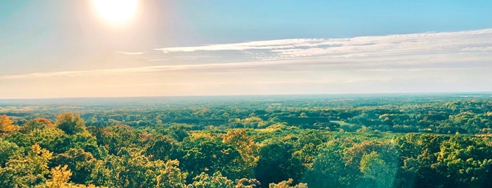 Lapham Peak Observation Tower is one of Outdoorsy Places in Wisconsin for fun..