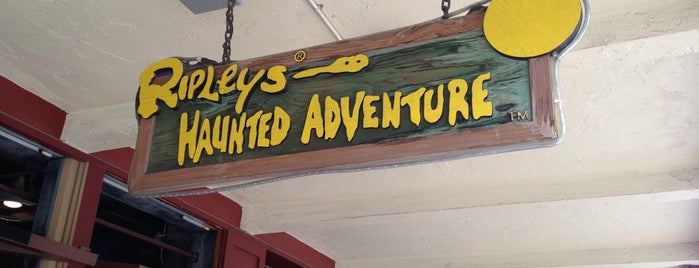 Ripley's Haunted Adventure is one of San Antonio-Kids.