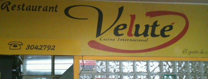 Veluté Cocina Internacional is one of To-do Mexico.