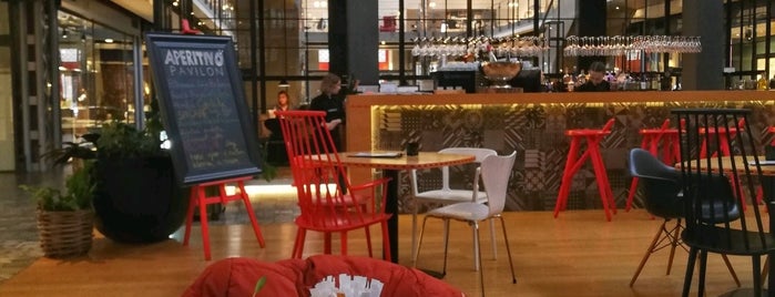 Aperitivo Pavilon Cafe bar & bistro is one of WORK& coffee in Prague.