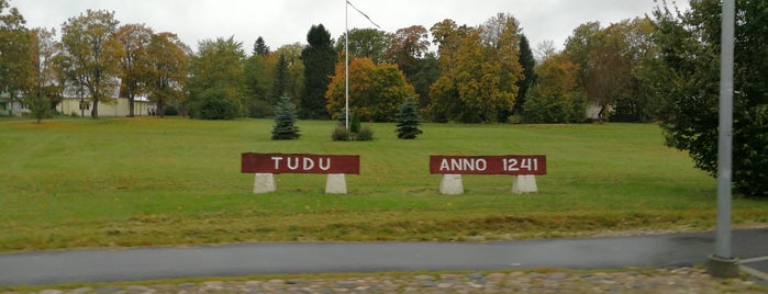Tudu is one of Eesti alevikud / Estonian towns.
