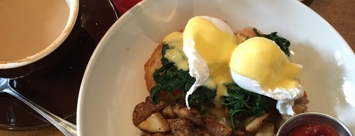 Oddfellows is one of Dallas's Best Eggs Benedict Dishes.