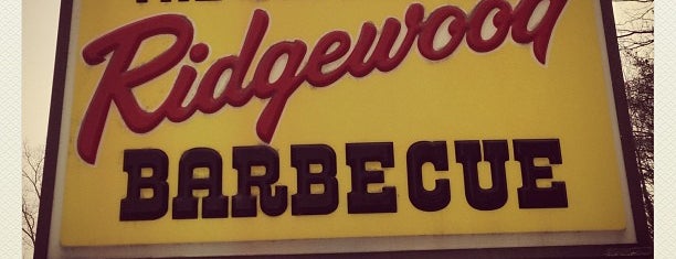 Ridgewood BBQ is one of Nascar Eats.