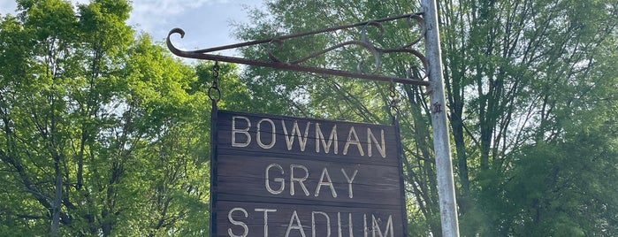 Bowman Gray Stadium is one of Attractions.