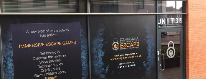 enigma escape is one of สถานที่ที่ Tomas ถูกใจ.
