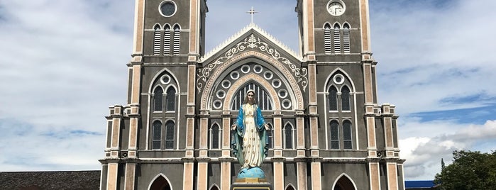 The Cathedral of the Immaculate Conception is one of places.
