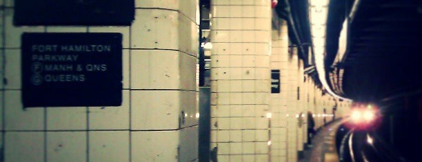 MTA Subway - Fort Hamilton Pkwy (F/G) is one of Jason 님이 좋아한 장소.