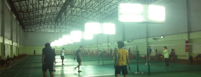Ratchavipha Badminton Court is one of สถานที่ที่ Mini ถูกใจ.