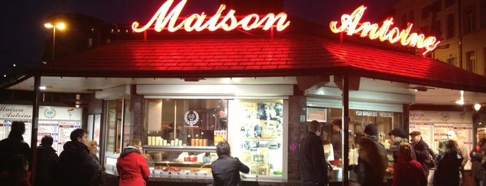 Maison Antoine is one of Brussels beer, food, and cheese.