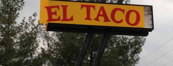 El Taco is one of Lugares favoritos de Aaron.