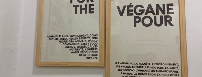 Aujourd’hui & Demain is one of VeganParis.