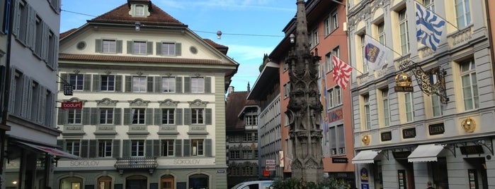 Weinmarkt is one of Lucerne.