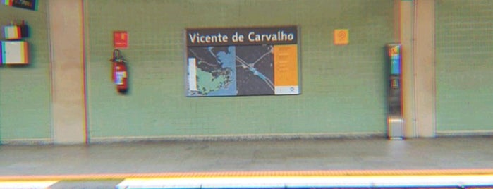 MetrôRio - Estação Vicente de Carvalho is one of Places.
