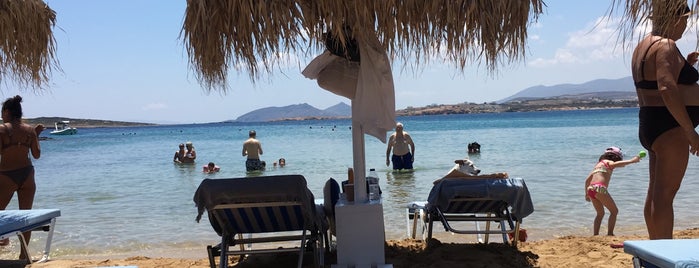 Beach Bar Μικρή Σάντα Μαρία is one of Paros island.