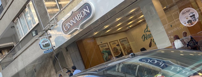 Cinnabon is one of places I love.